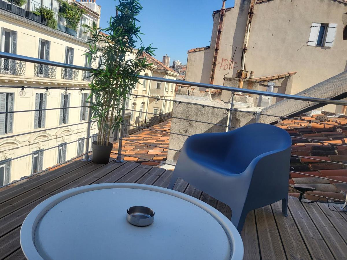 Appartement Avec Son Toit Terrasse, En Plein Coeur De Marseilles Exterior foto